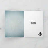 Fun New Vater - Vater Flasche fütternd Baby Custom Karte (Innenseite)