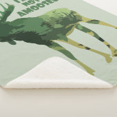 Fun nicht gemobbt Camouflage Elche Tierwelt Sherpadecke (3/4)