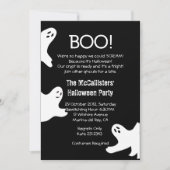 FUN nicht so Beängstigendes Halloween-Kostümprojek Einladung (Vorderseite)