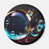Fun Niedlich Bubble Wonderland Magnet (Vorne)