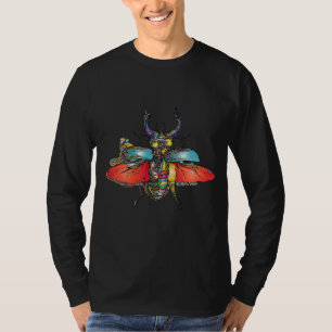 Fun Niedlich Bug Insekt Käfer Farbenfrohe Bug Catc T-Shirt