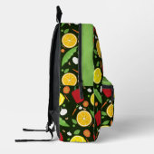 Fun Niedlich Food Kids Monogramm Bedruckter Rucksack (Links)