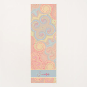 Fun Niedlich Pastel Abstrakt Moderne Hübsch Yogamatte