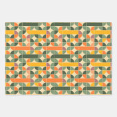 Fun Niedlich Retro Designs Blume Mushroom Geschenkpapier Set (Vorderseite 2)