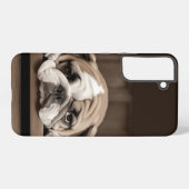 Fun Niedlich traurig Depressive Hunde Tier Tier Samsung Galaxy Hülle (Rückseite (Horizontal))