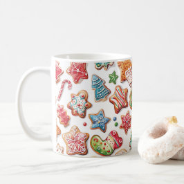 Fun Niedliche Aquarellwein Weihnachtskekse Tasse