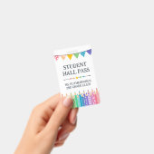 Fun Niedliche Farbstifte Studentenpass Ausweis (Handheld)