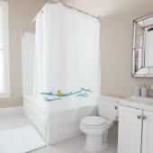 Fun Niedliche Gummihaube Duschvorhang (Beispiel)