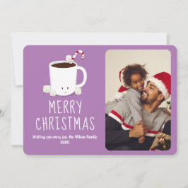 Fun Niedliche Hot Chocolate Foto Weihnachten