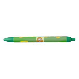 Fun Niedlicher Cartoon Gelbe Quadrate Grün Stift