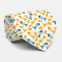 Fun, Niedliches Katzengeflecht und Muster des Fisc