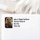 Fun Niedliches Owl Bird Animal (Insitu)