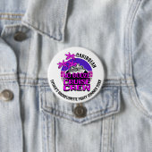 Fun NO BOOZE CRUISE CREW Junggeselinnen-Abschied Button (Beispiel)