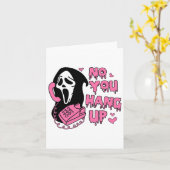 Fun No you hang up First Ghost Anruf Hallo Hallo Karte (Gelbe Blume)