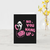 Fun No you hang up First Ghost Anruf Hallo Hallo Karte (Gelbe Blume)