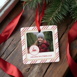 Fun North Pole Express Bahn Erstes Weihnachtsfest Keramikornament