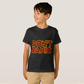 Fun Nostalgic Tees Don't Panic - Women's Clic Fit (Vorne ganz)