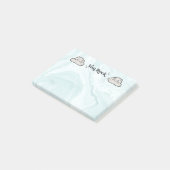 Fun Notepad | You Rock | Emotional Support Notes Post-it Klebezettel (angewinkelt)