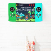 Fun Novelty Computer Game Geburtstagsparty Banner (InSitu)