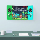 Fun Novelty Computer Game Geburtstagsparty Banner (Messe)