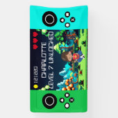 Fun Novelty Computer Game Geburtstagsparty Banner (Vertikal)