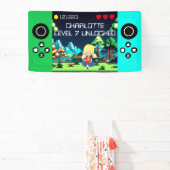 Fun Novelty Computer Game Geburtstagsparty Banner (InSitu)