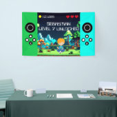 Fun Novelty Computer Game Geburtstagsparty Banner (Messeveranstaltung)