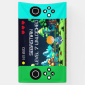Fun Novelty Computer Game Geburtstagsparty Banner (Vertikal)