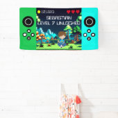 Fun Novelty Computer Game Geburtstagsparty Banner (InSitu)
