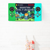 Fun Novelty Computer Game Geburtstagsparty Banner (InSitu)