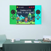 Fun Novelty Computer Game Geburtstagsparty Banner (Messeveranstaltung)