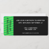 Fun Novelty Computer Game Geburtstagsparty Einladung (Rückseite)