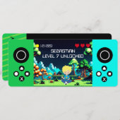 Fun Novelty Computer Game Geburtstagsparty Einladung (Vorne/Hinten)