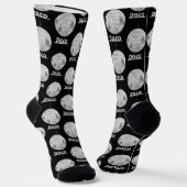 Fun Novelty Disco Ball Socken (Gewinkelt)
