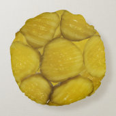 Fun Novelty Pickle Pillows Rundes Kissen (Rückseite)