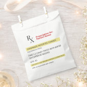 Fun Novelty Rx Verschreibung Label Candy Halloween Geschenktütchen (Ausgeschnitten)