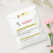 Fun Novelty Rx Verschreibung Label Candy Halloween Geschenktütchen (Versiegelt)