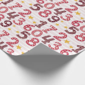 Fun Numbers Mathematical Accountant Geschenkpapier (Ecke)