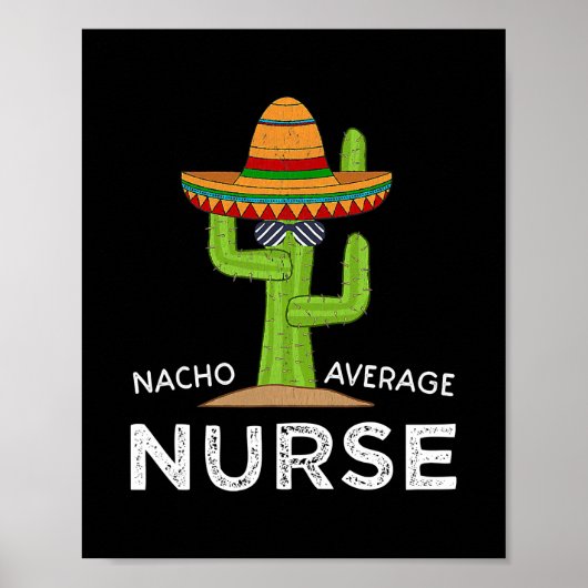 Fun Nursing Appreciation Humor Gifts Funny Meme Poster (Vorne)