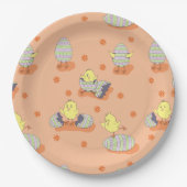Fun Oaster Chick Paper Plate Pappteller (Vorderseite)
