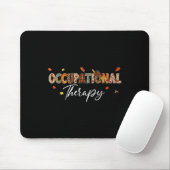 Fun Occupational Therapy Pumpkin Herbst Bäume fall Mousepad (Mit Mouse)