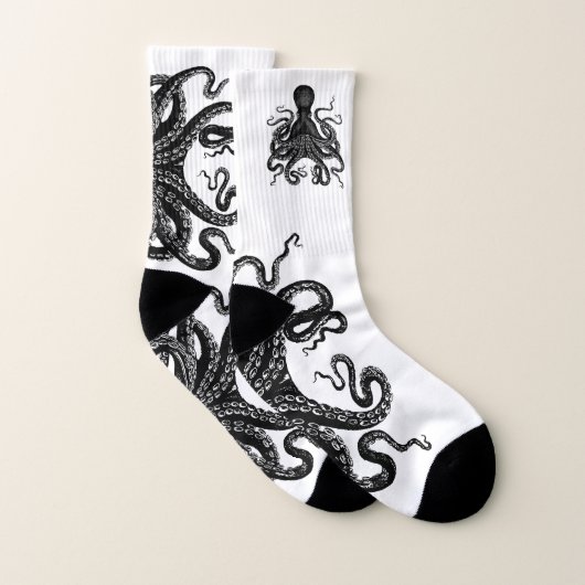 Fun Octopus Kraken Steampunk Socken (Paar)