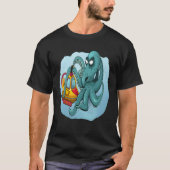 FUN OCTOPUS OCTOPUS DIVER PERISCOPE UNDERWATER SUB T-Shirt (Vorderseite)