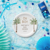 Fun Oh Boy Jungle Safari Baby Dusche Pappteller (Party)