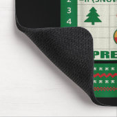 Fun Oh This Calls For A Spreadsheet Christmas Swea Mousepad (Ecke)