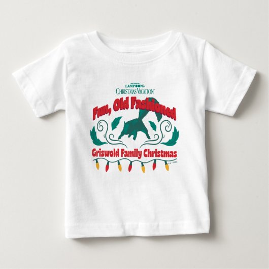 Fun, Old Fashioned Griswold Family Christmas Baby T-shirt (Vorderseite)