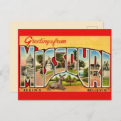 Fun Old Missouri Grußkarte Postkarte (Vorne/Hinten)