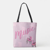Fun Oldies Music Liebe Tasche (Rückseite)