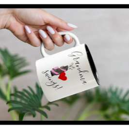 Fun Oma Golfer Golf Bag Zweifarbige Tasse