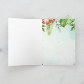 Fun Opa Weihnachten Glückspilz Gnome Card Karte (Innenseite)